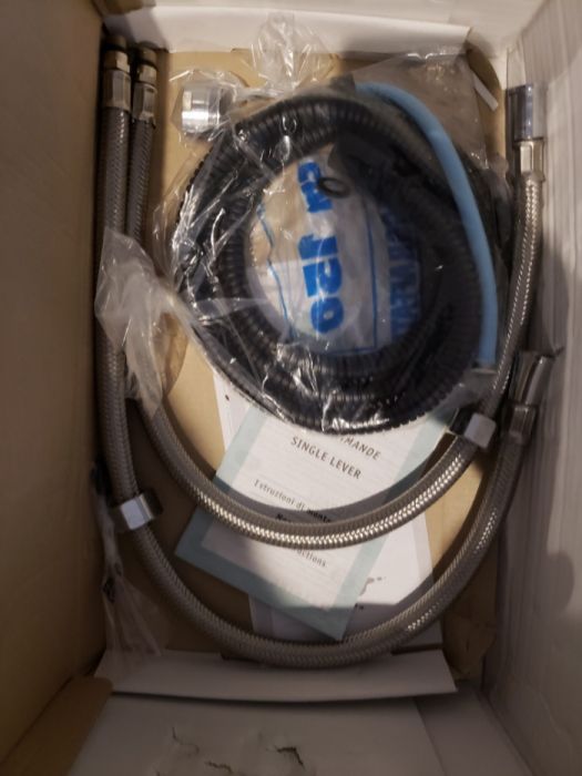 Torneira banheira IB Rubinetterie Hey Joe H740 preto