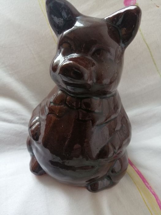 Skarbonka PRL, szkliwiona