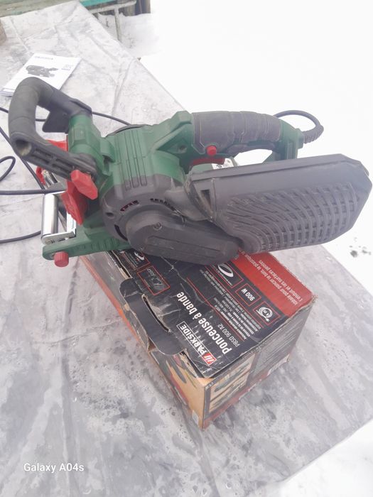 Шліфмашинка стрічкова парксайд 900вт