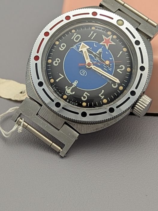 Wostok Amfibia AKULA CCCP Neptun NOS FULL SET 1989