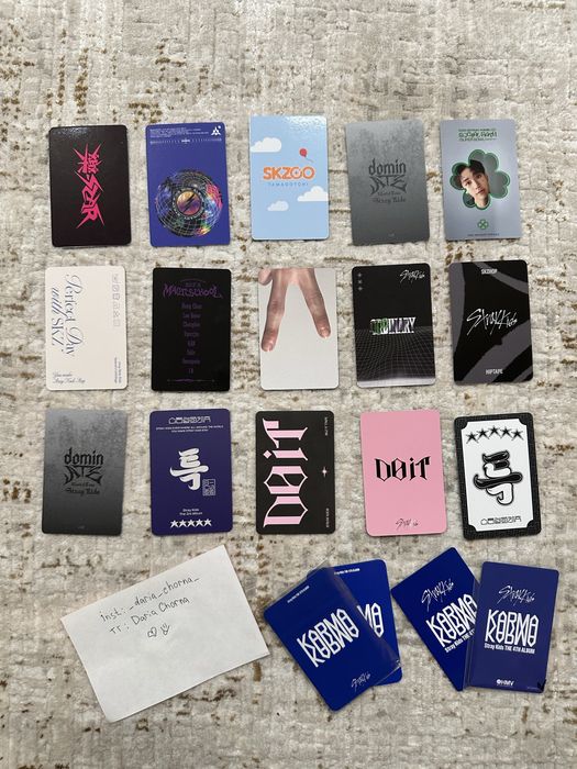Офіційні карти STRAY KIDS