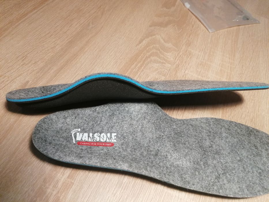 Wkładki Ortopedyczne Valsole zapobiegające Płaskostopiu rozmiar 47