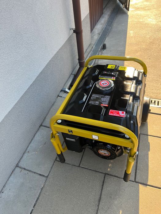 AGREGAT PRĄDOTWÓRCZY 5,25kW generator prądu AVR elektryczny start MIEDŹ