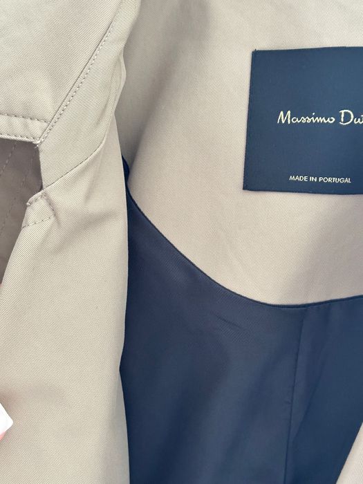 Тренч Massimo Dutti зі 100% бавовни