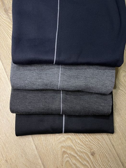 Теплі спортивні штани чоловічі брюки на флісі  М L XL 2XL 3XL