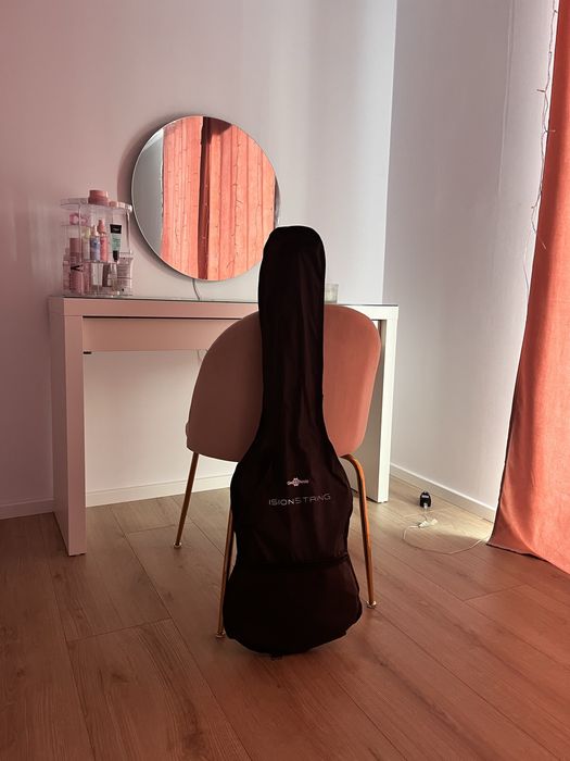 gitara elektryczna + wzmacniacz + pasek + pokrywka