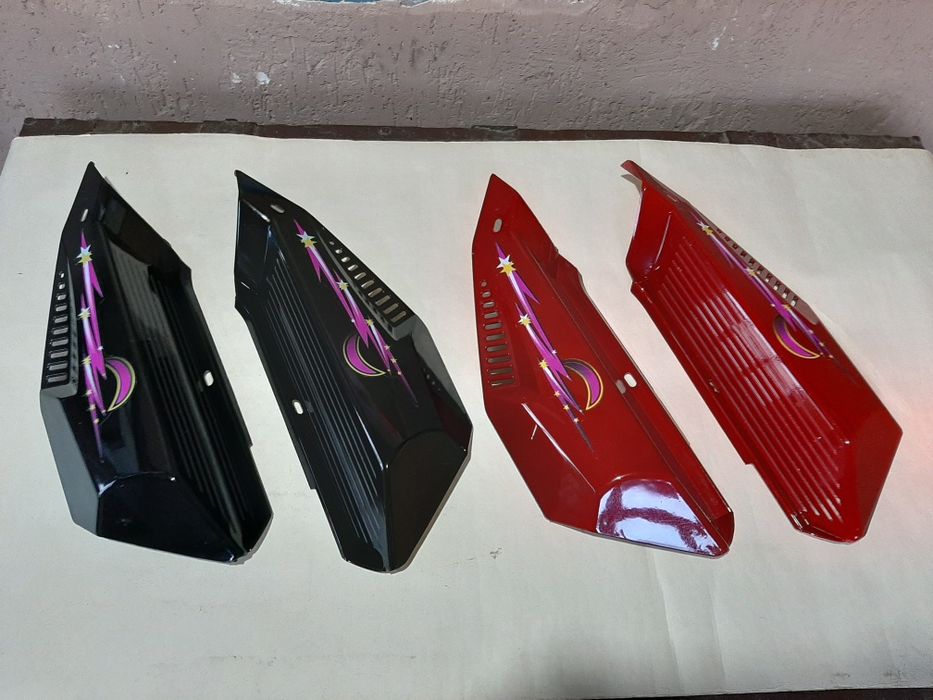 Пластик боковые крышки Альфа Дельта