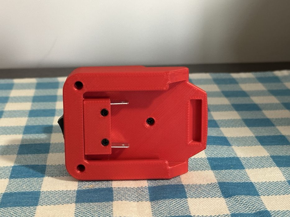 Adpatador luz E27 para bateria 20v parkside