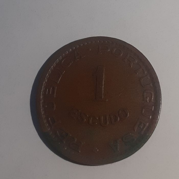 Moeda 1 escudo Moçambique