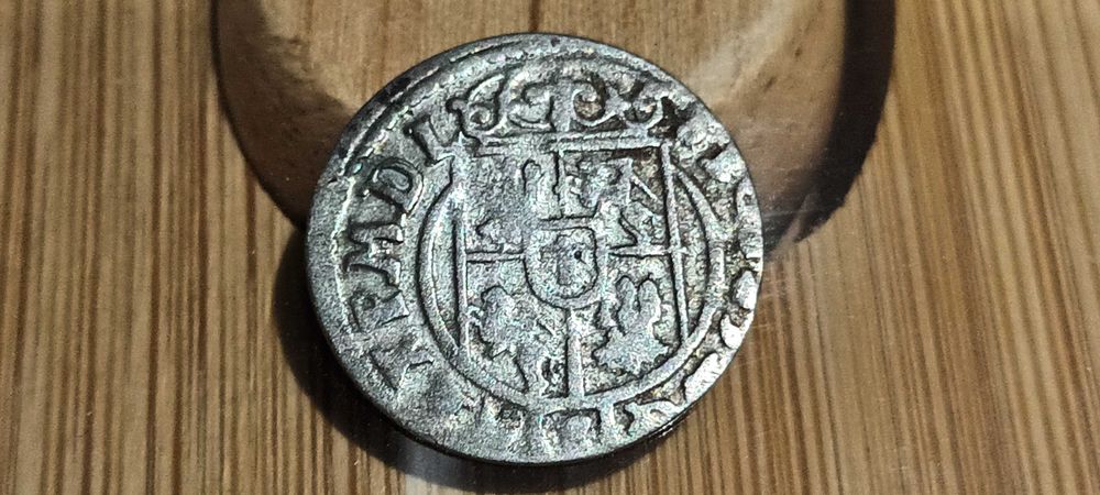 Polska Zygmunt III Waza.1 Półtorak Bydgoszcz 1624r.Srebro