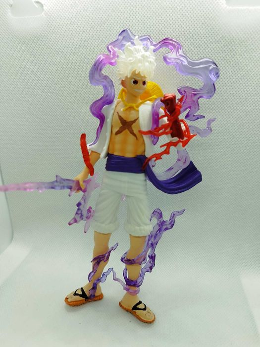 One Piece Luffy Gear 5 Sun God Nika Action Figure