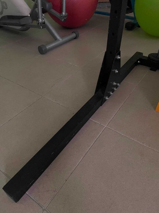Rack musculação em ferro