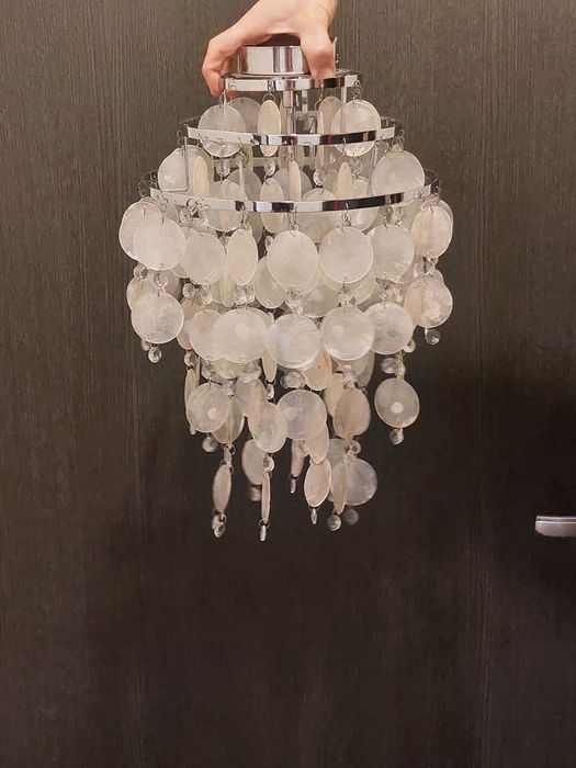 Lampa wisząca kryształowa