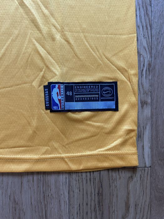 Nowy żółty Jersey Lebron James 23 NBA Lakers