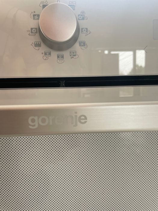 Piekarnik białe szkło