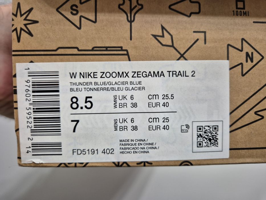 Buty damskie do biegania Nike ZoomX  Zegama Trail 2 rozmiar 40.