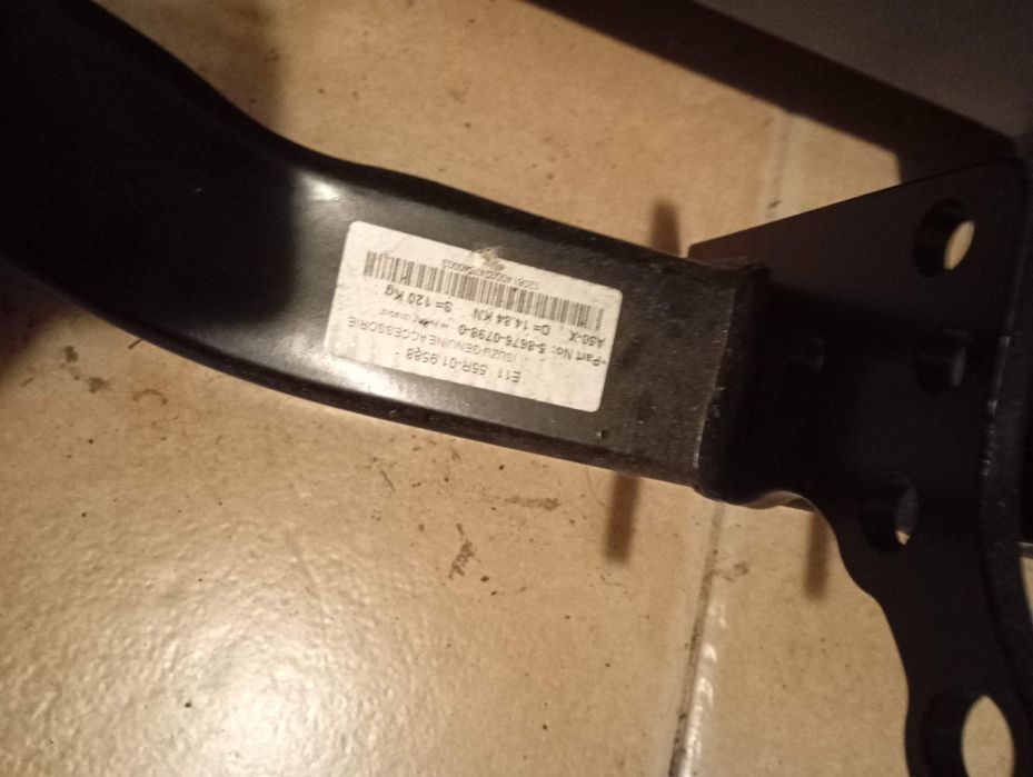 Barra e Gancho de Reboque