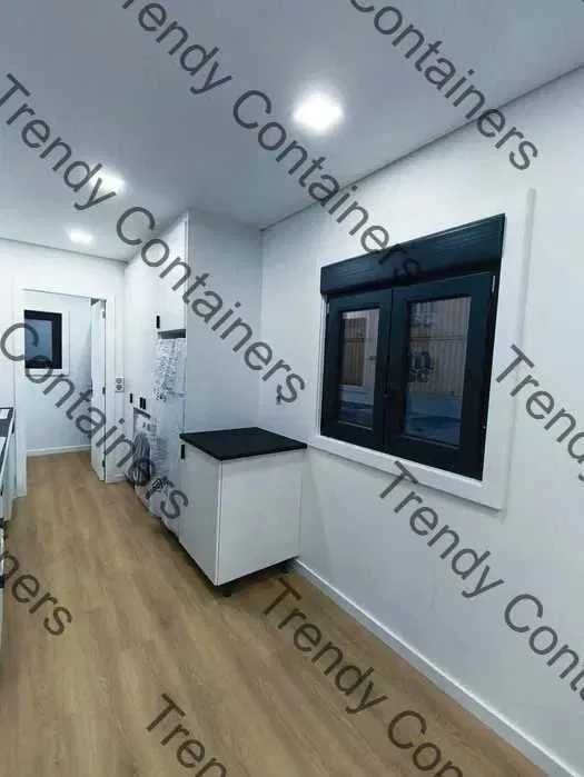 Casa Modular 12m - T1 – Acabamentos Superior, Pronta a Habitar - Movel