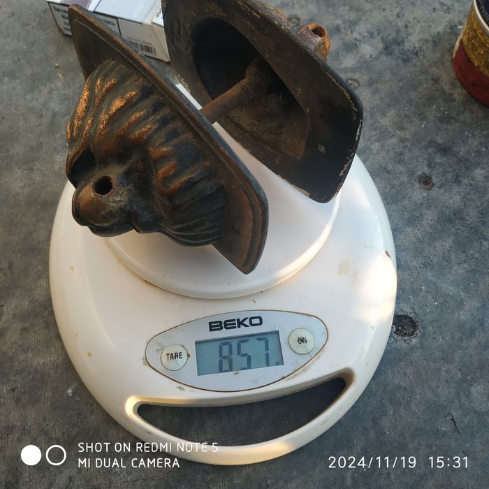 Ручка Лев бронза