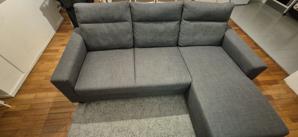 Sofa cinza ikea como novo