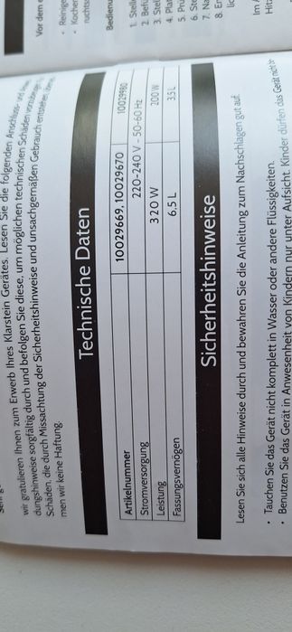 Медленноварка Klarsteinи