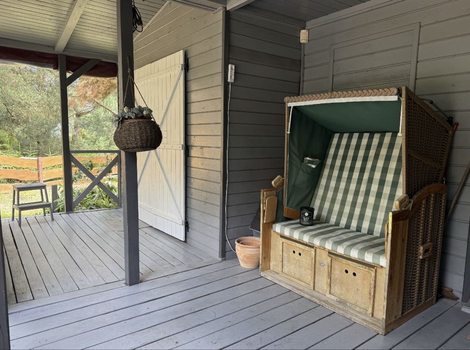 Klimatyczny domek nad morzem w lesie(Sasino)