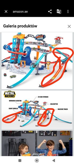 ZURU Metal Machines zestaw Atak Goryla