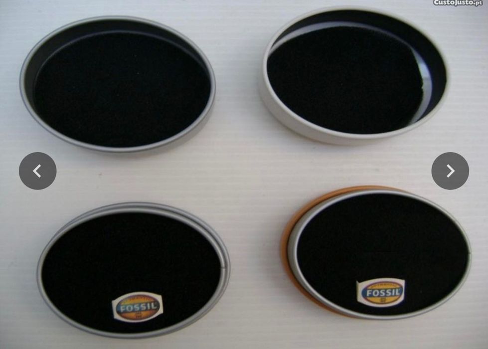 2 Caixas para aneis da Fossil - NOVAS !