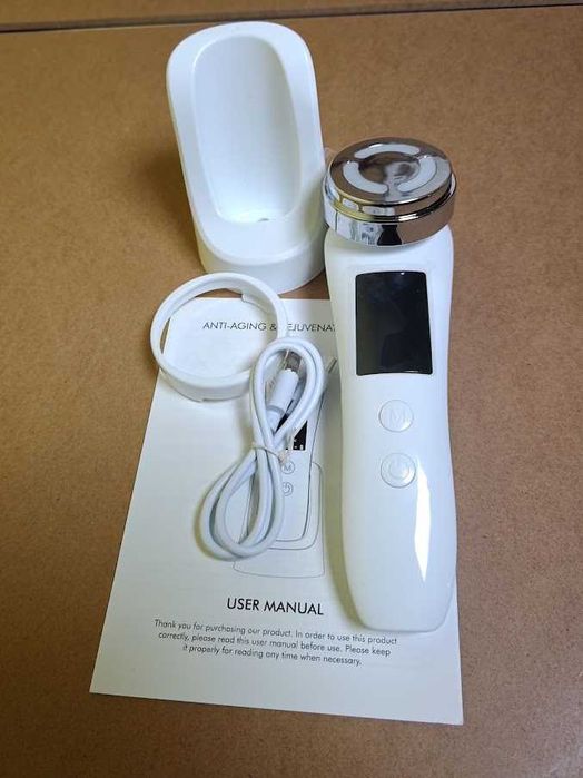 Aparelho de Massagem e Limpeza Facial com Base M80 Novo na Caixa
