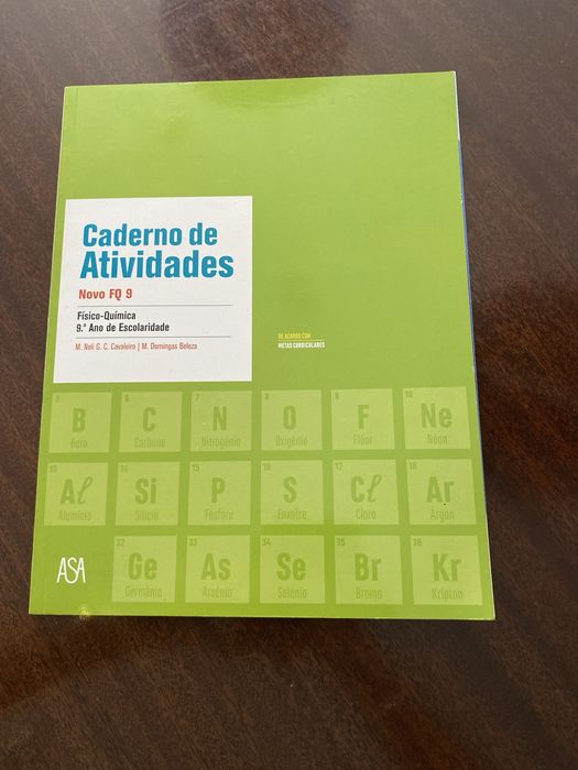 Caderno de atv. 9 ano FQ - ASA