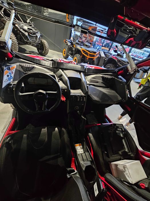 Szyba Maverick X3 szklana uchylna elektrycznie