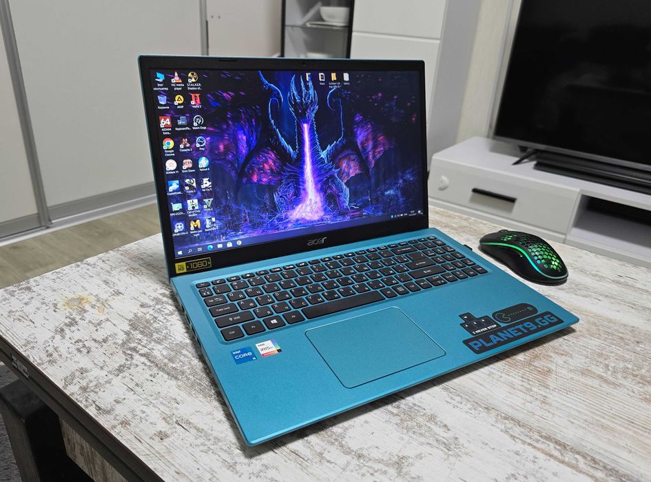 2023г Игровой Acer 15.6 (Core i5 11-gen/Iris XE до 4GB/12GB/SSD 512GB)