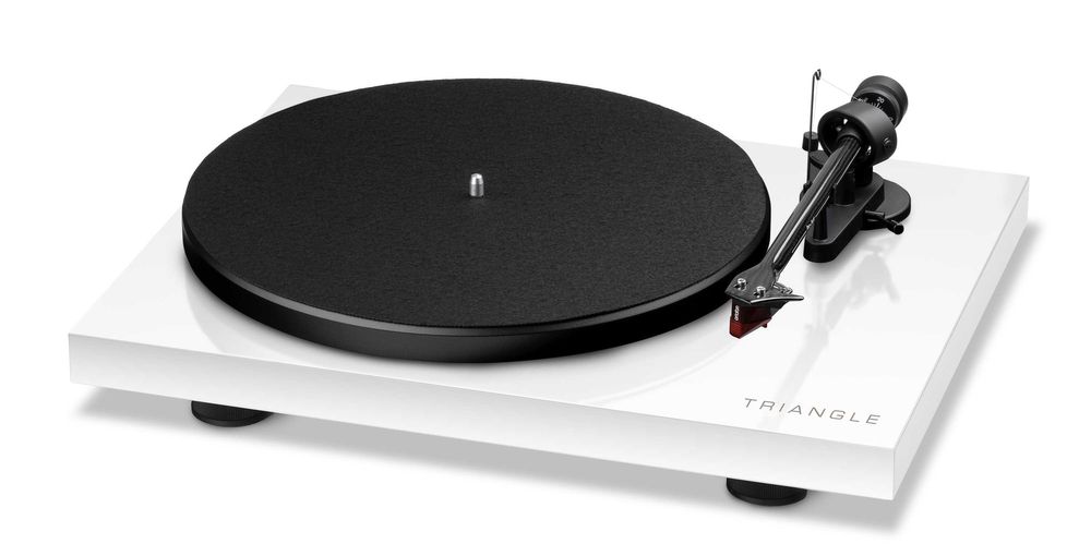 Triangle Lunar 3 gramofon, przedwzmacniacz MM + wkładka Ortofon 2M RED