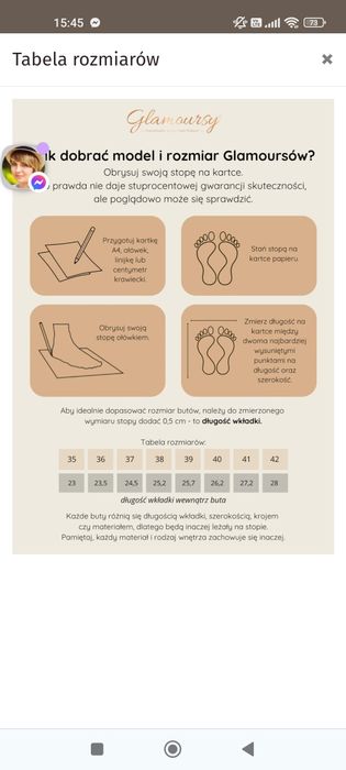 Skórzane mokasyny Over and Out Glamoursy rozmiar 39