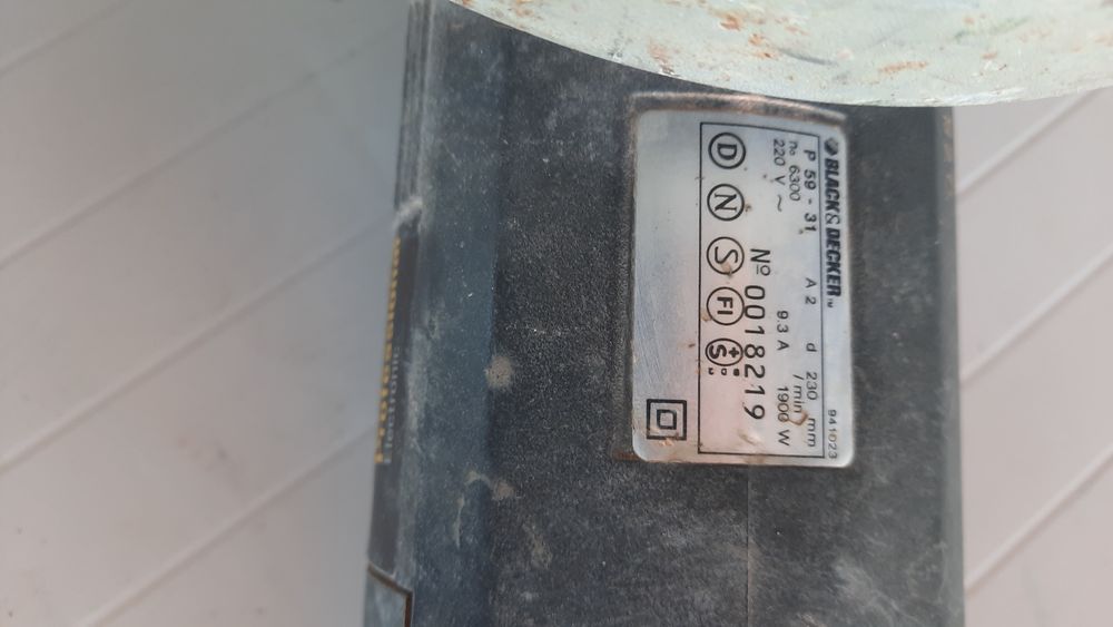 REBARBADORA BLACK&DECKER Profissional eletronic.