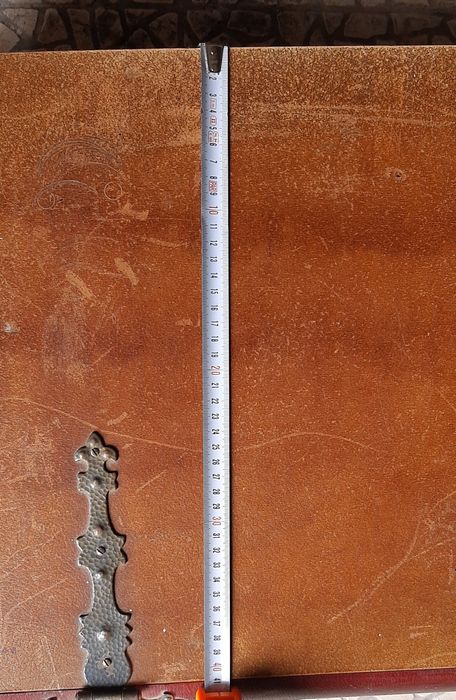 Baú vintage comprimento 61 cm
