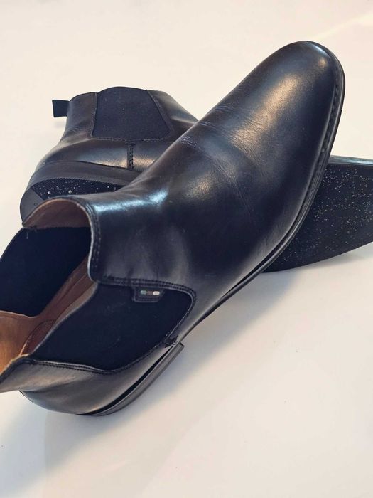 Gino Rossi – Sztyblety, Skóra naturalna, licowana, Roz. 45