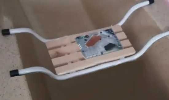 Сидіння для ванни метал натуральне дерево до 120кг