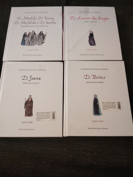 Livros Academia Portuguesa da História Novos