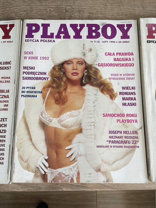 Pierwsze wydania Playboy w Polsce 1993 + 1998 GRATIS