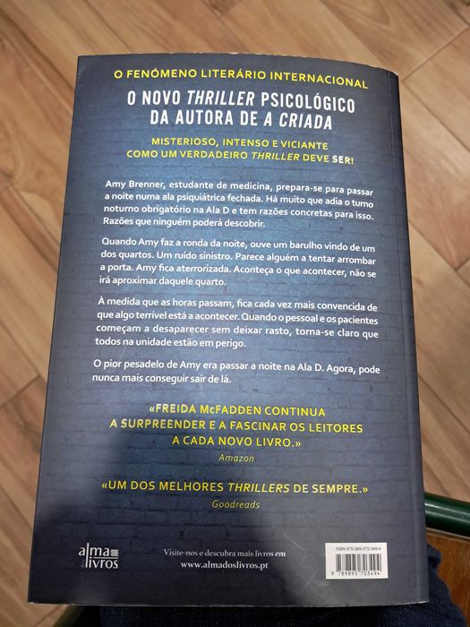 Vendo livro "Ala D" como novo