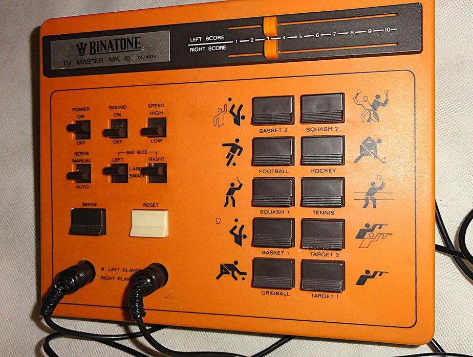 BINATONE TV MASTER MK 10 - Kolekcjonerska Konsola do gier TV - Retro