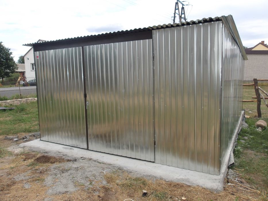 Garaż blaszany 3x5 Garaże blaszane Blaszaki WZMOCNIONE Cały Kraj RATY