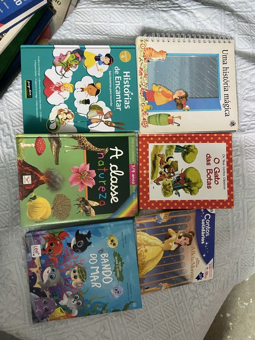 6 livros varios precos