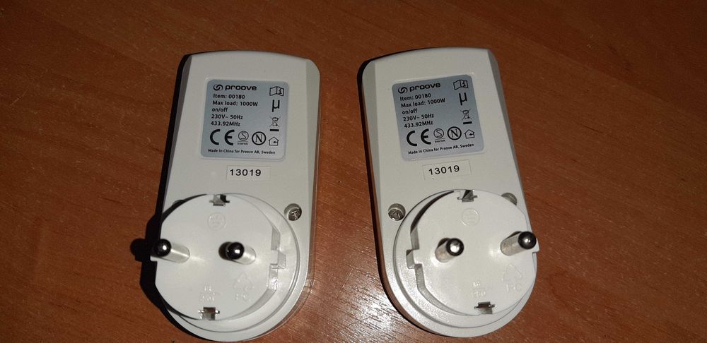 Розетка на дистанційному керув. Proove Smartplug 433mhz 00180  on/off