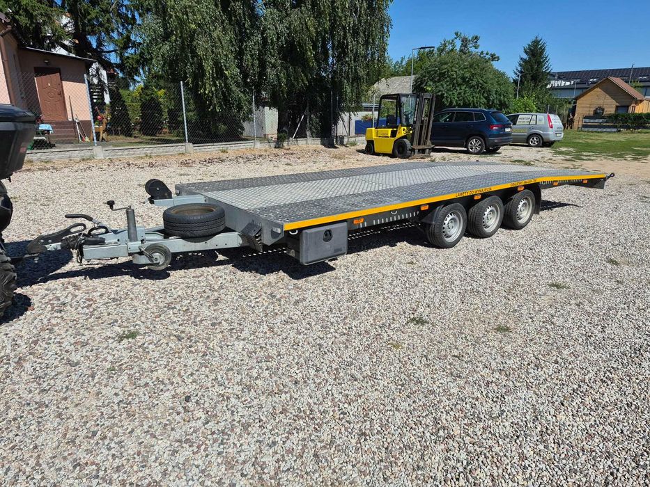 LAWETA 3 osiowa BESTTRAILERS super stan 2021r
