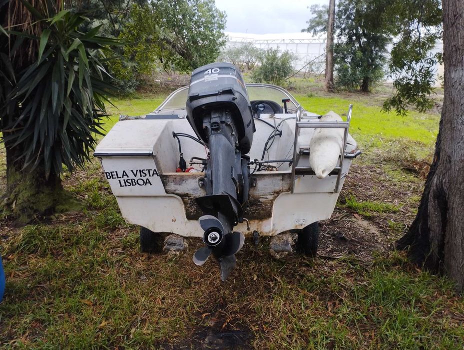 Vendo barco Argus com motor 40hp