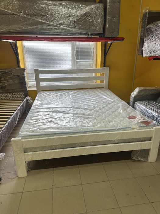 Нове ліжко з буку 1.60х2.00 та 1.80х2.00