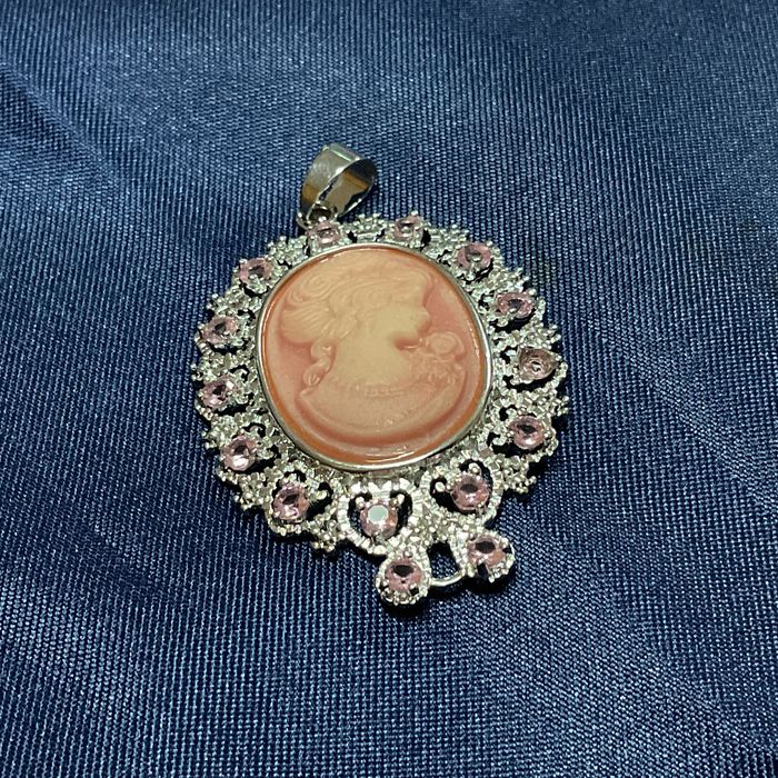 Pendente prata 925 medida de 5 cm