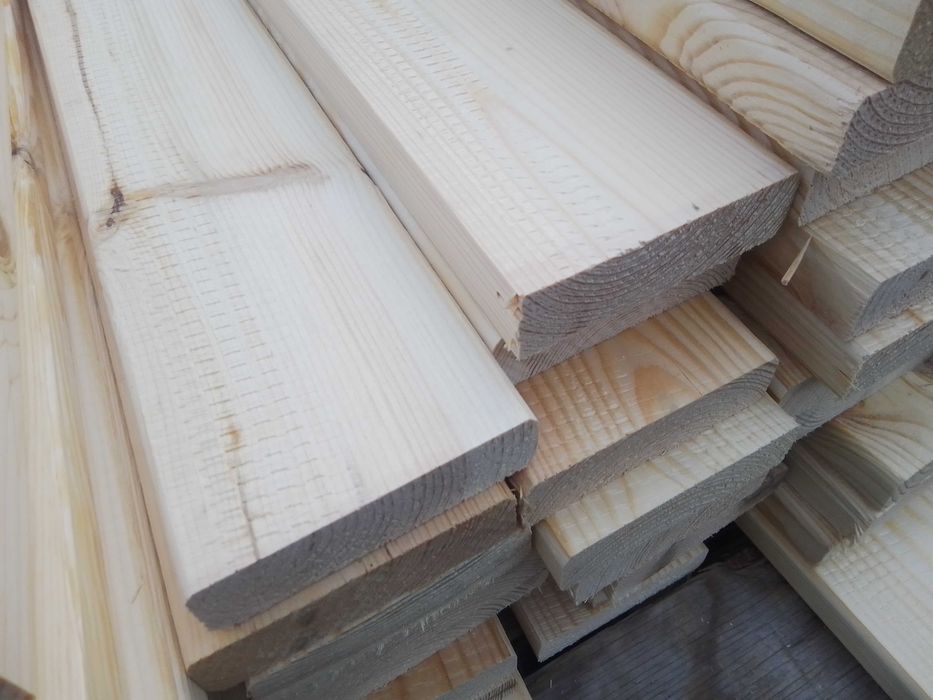 Deska świerkowa - gruba  60 cm x 10,5 cm x 2,7 cm - heblowane